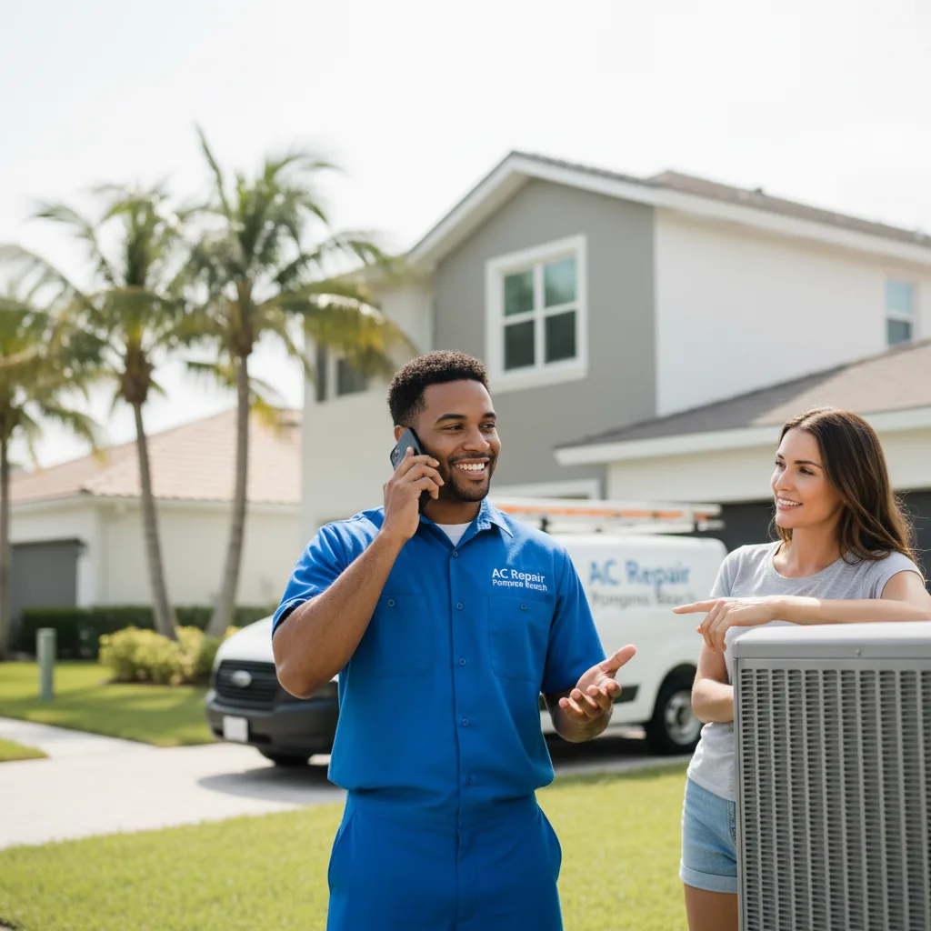 AC Repair Pompano Beach customer support in Massena
